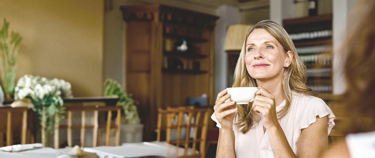 Lady can enjoy a cup of tea again thanks to deep brain stimulation (DBS)